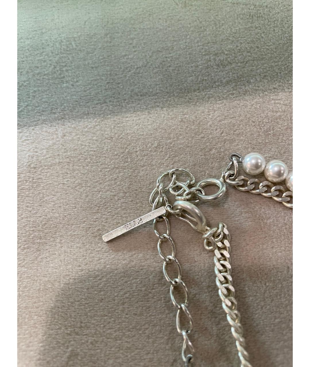 YOHJI YAMAMOTO Белое колье, фото 4