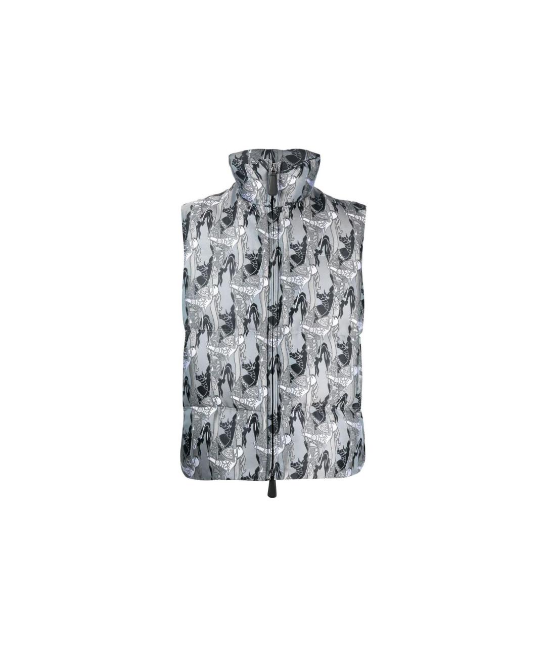 BURBERRY Серый жилет, фото 7