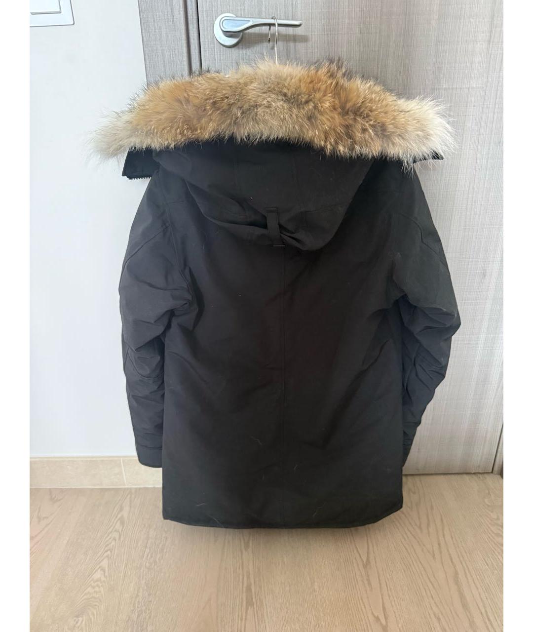 CANADA GOOSE Черная полиэстеровая парка, фото 2
