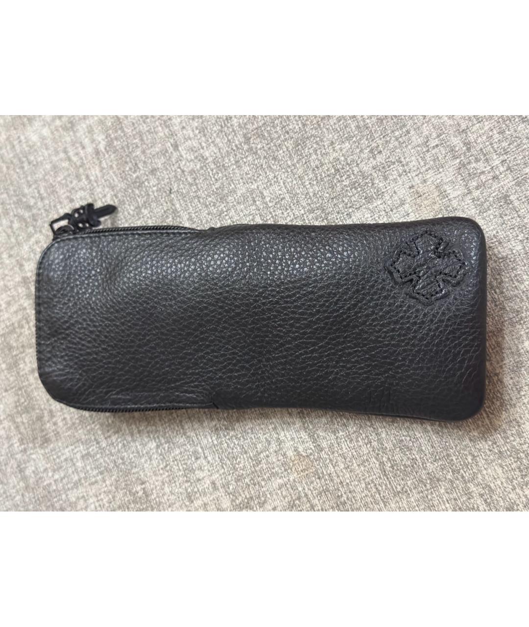 CHROME HEARTS Черные металлические солнцезащитные очки, фото 5