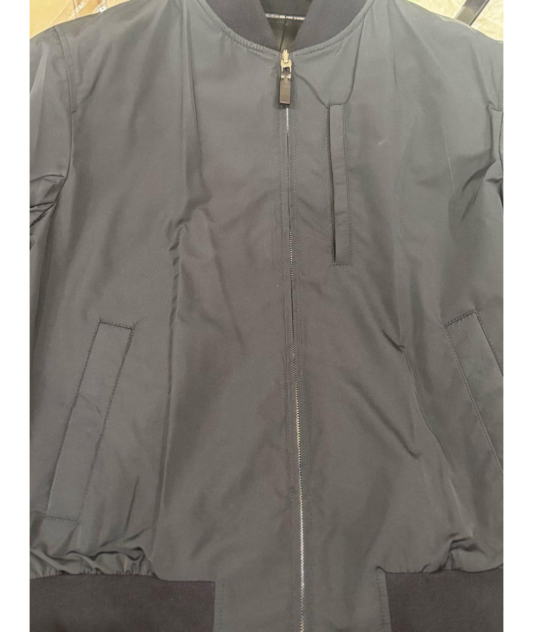 BRIONI Черная кожаная куртка, фото 7