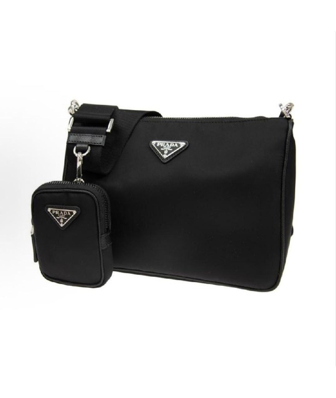 PRADA Черная сумка на плечо, фото 3
