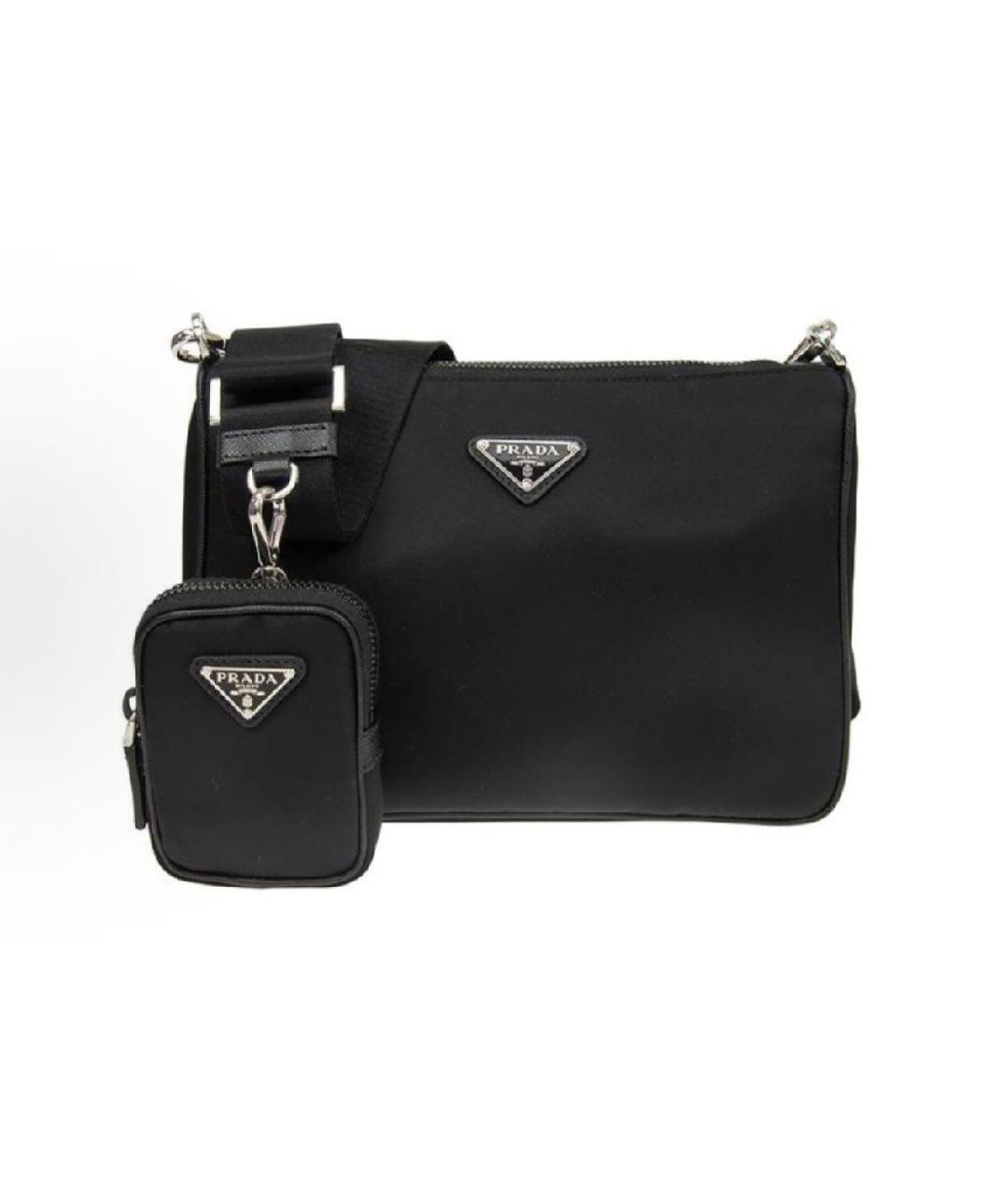 PRADA Черная сумка на плечо, фото 2