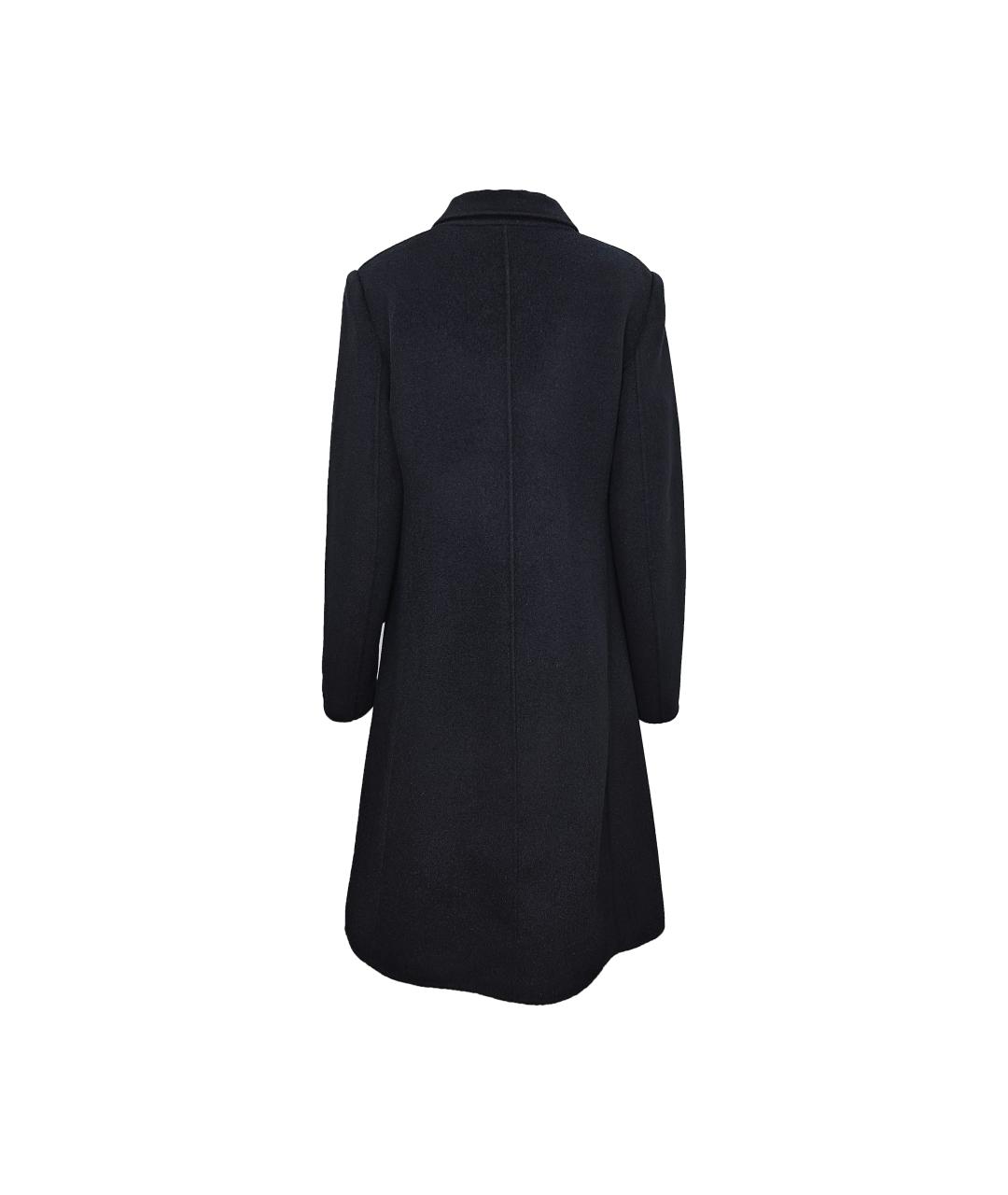 'S MAX MARA Черное шерстяное пальто, фото 2