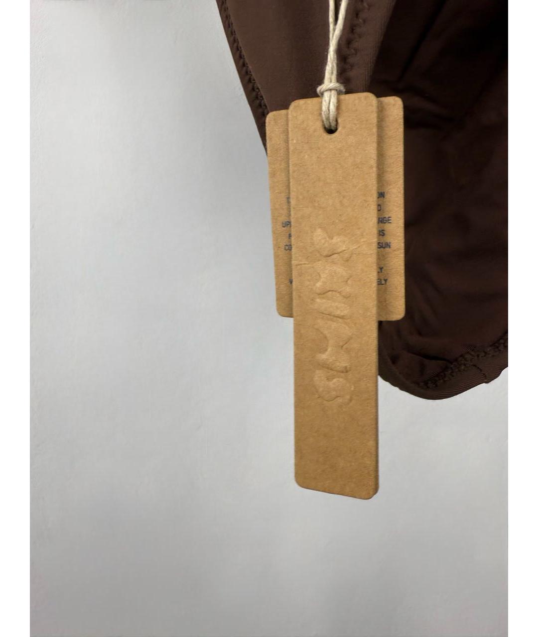 SKIMS Коричневый купальник, фото 3