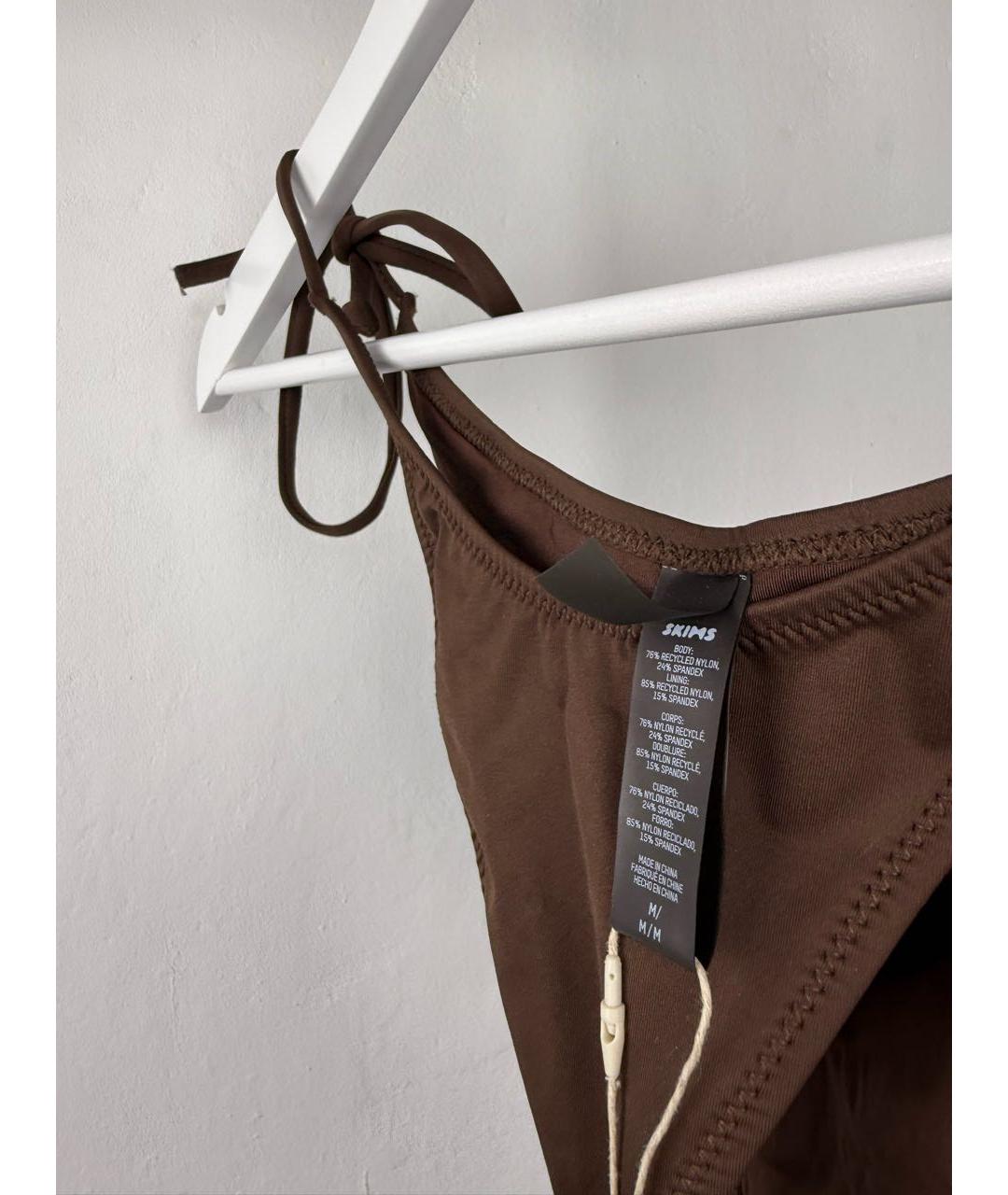 SKIMS Коричневый купальник, фото 5
