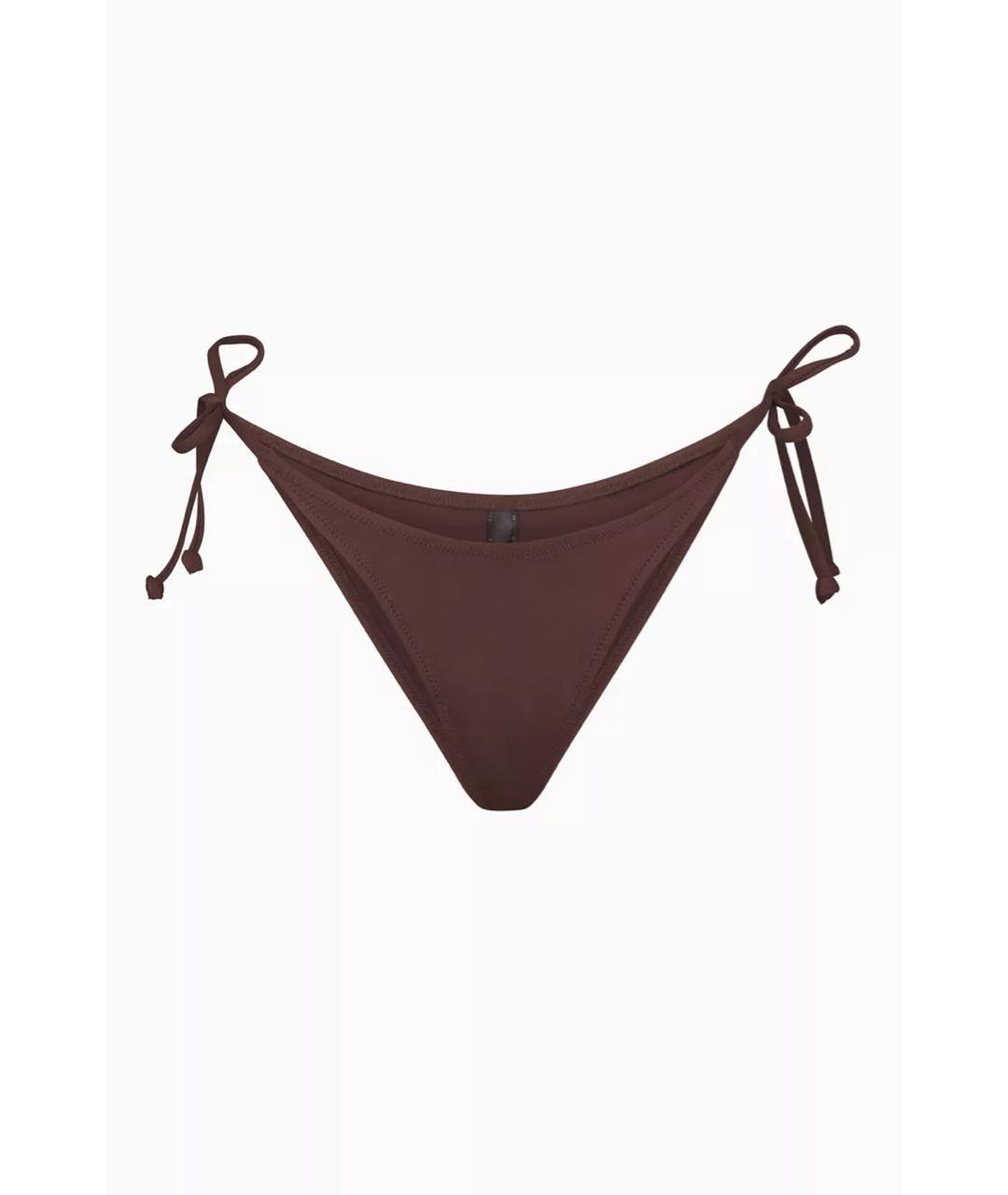 SKIMS Коричневый купальник, фото 7