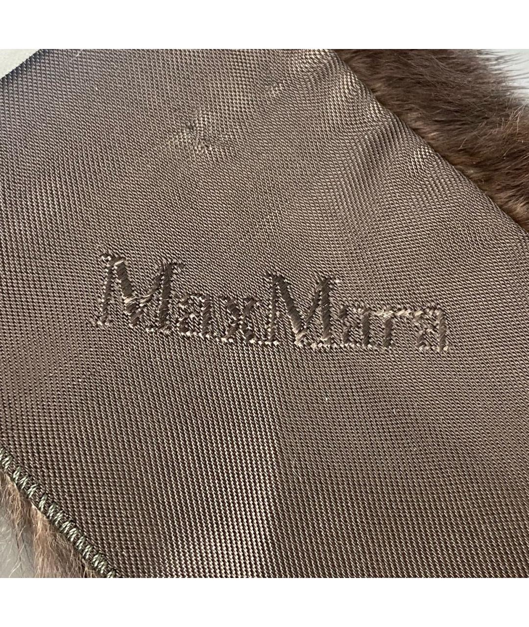 MAX MARA Коричневый воротник, фото 4