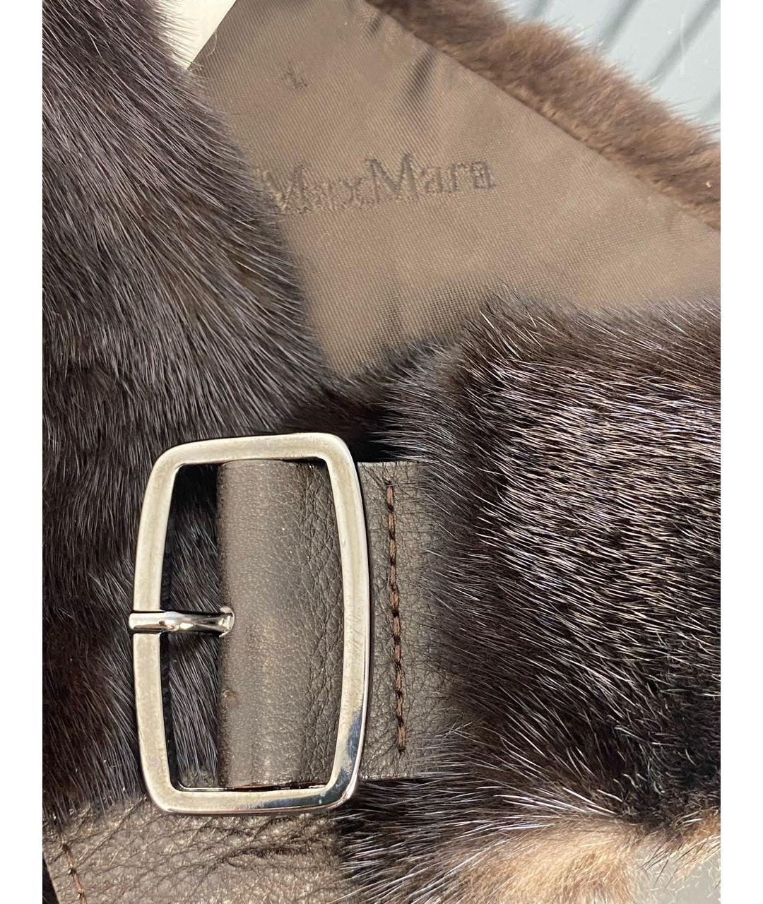 MAX MARA Коричневый воротник, фото 5