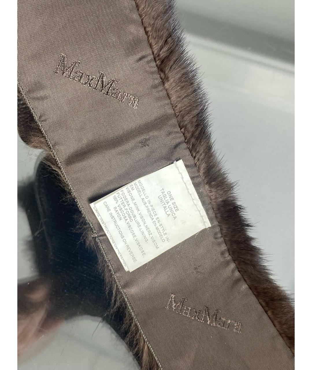MAX MARA Коричневый воротник, фото 8