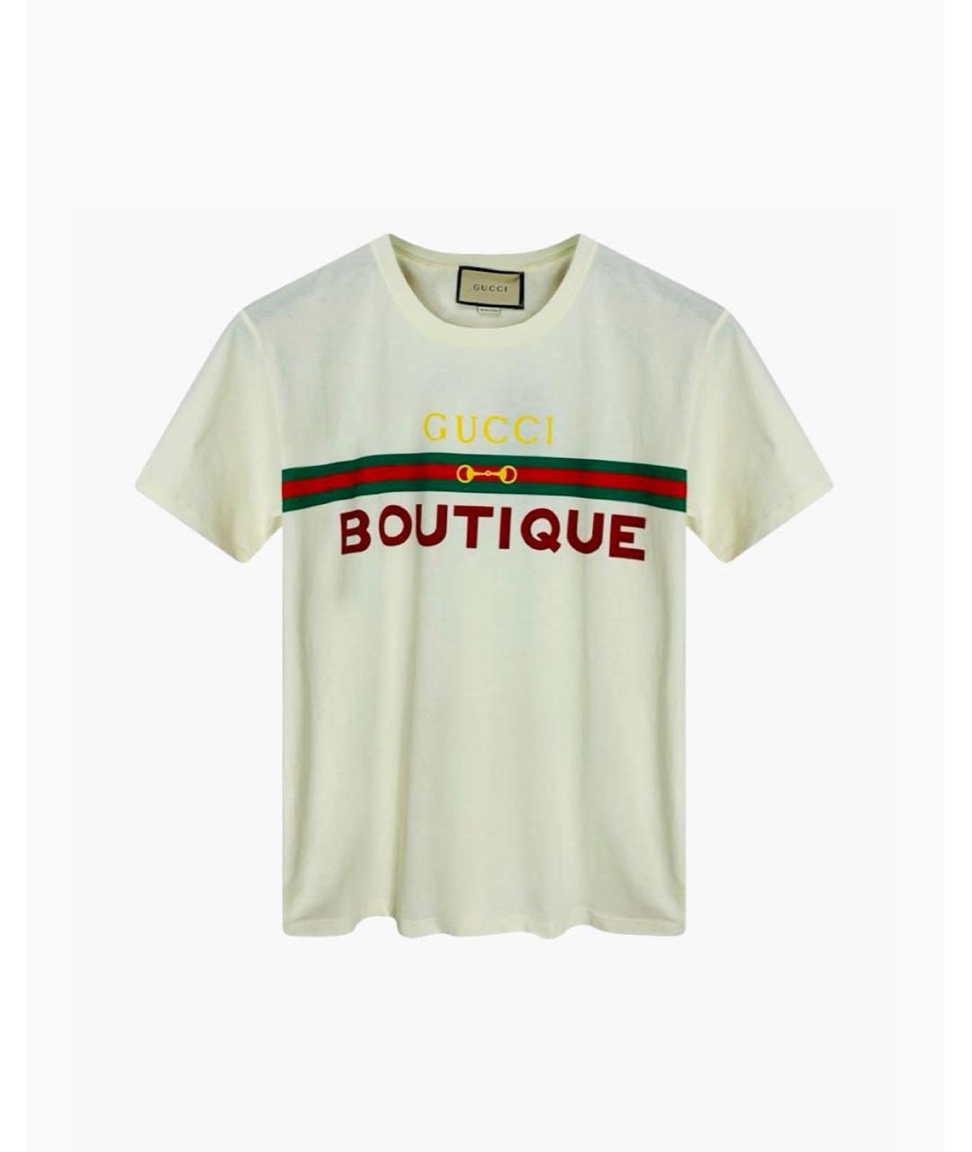 GUCCI Хлопковая футболка, фото 9