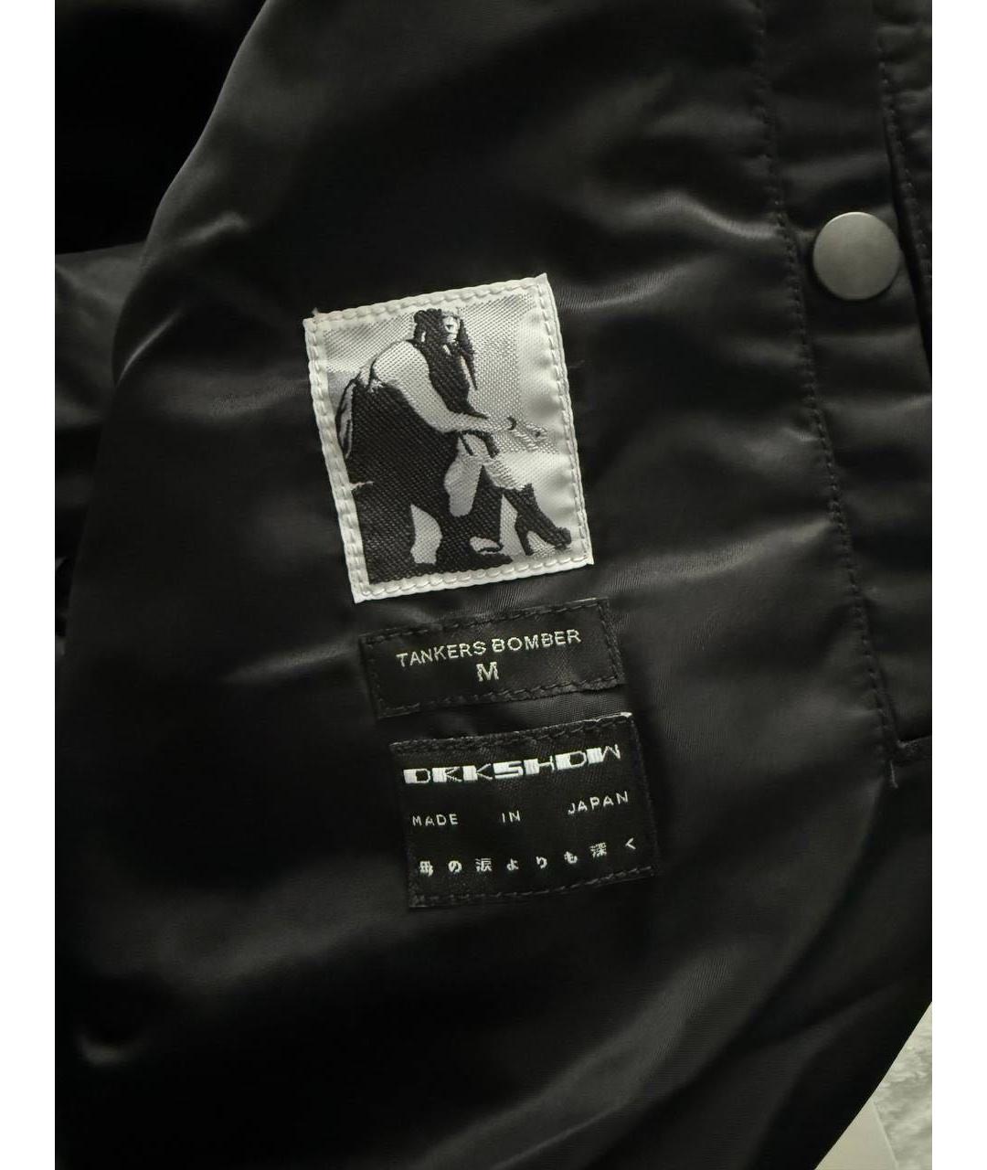 RICK OWENS DRKSHDW Черная полиамидовая куртка, фото 4