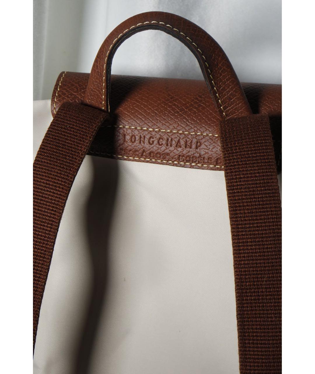 LONGCHAMP Бежевый рюкзак, фото 6
