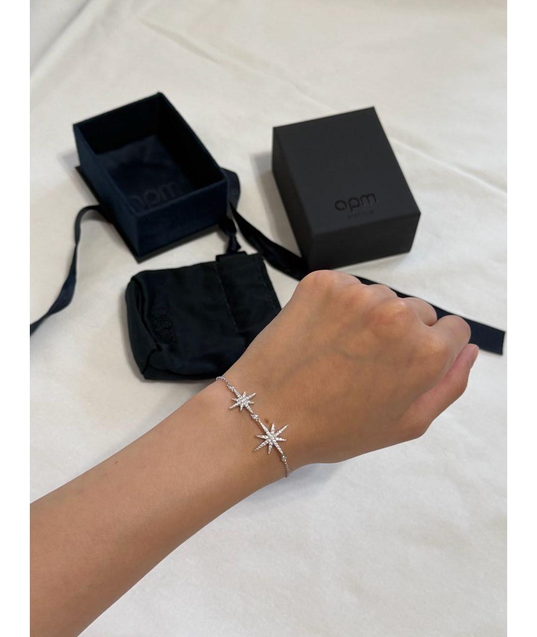 APM Monaco Серебрянный серебряный браслет, фото 5