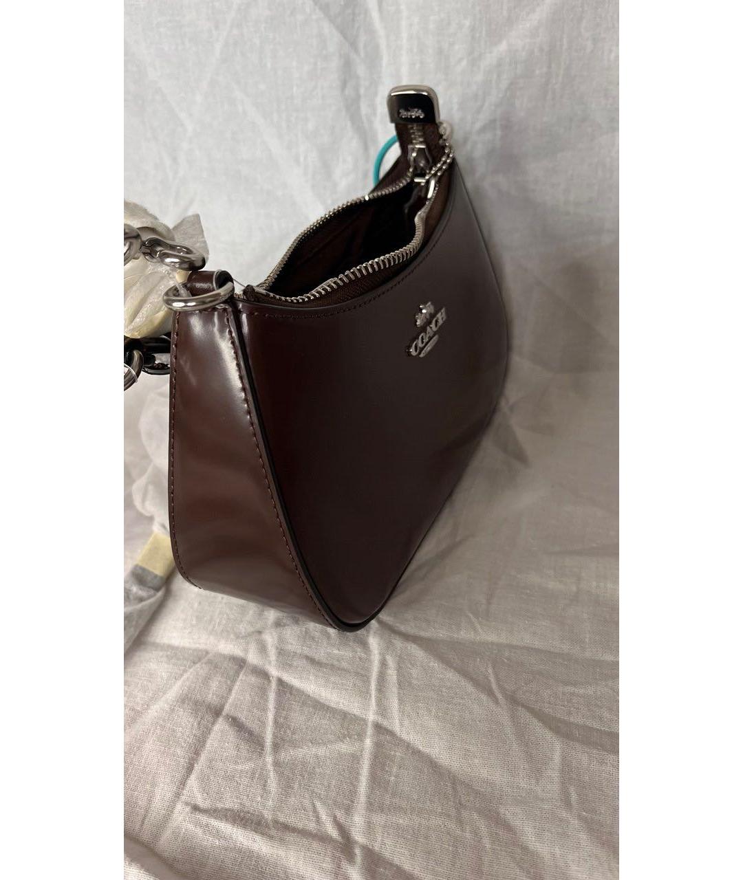 COACH Коричневая сумка через плечо, фото 2