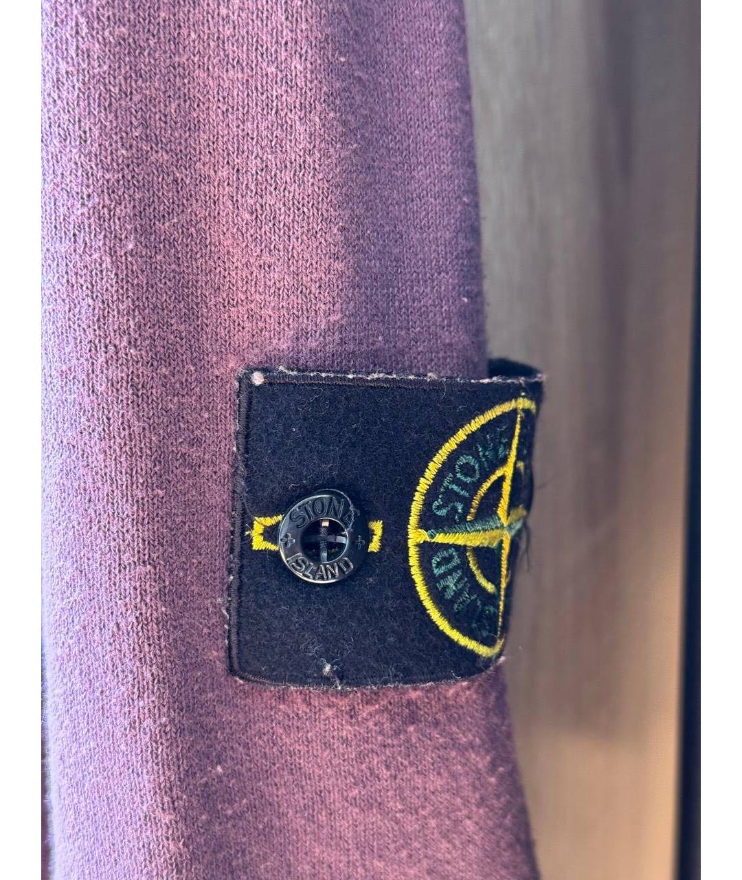 STONE ISLAND Бордовый джемпер / свитер, фото 7