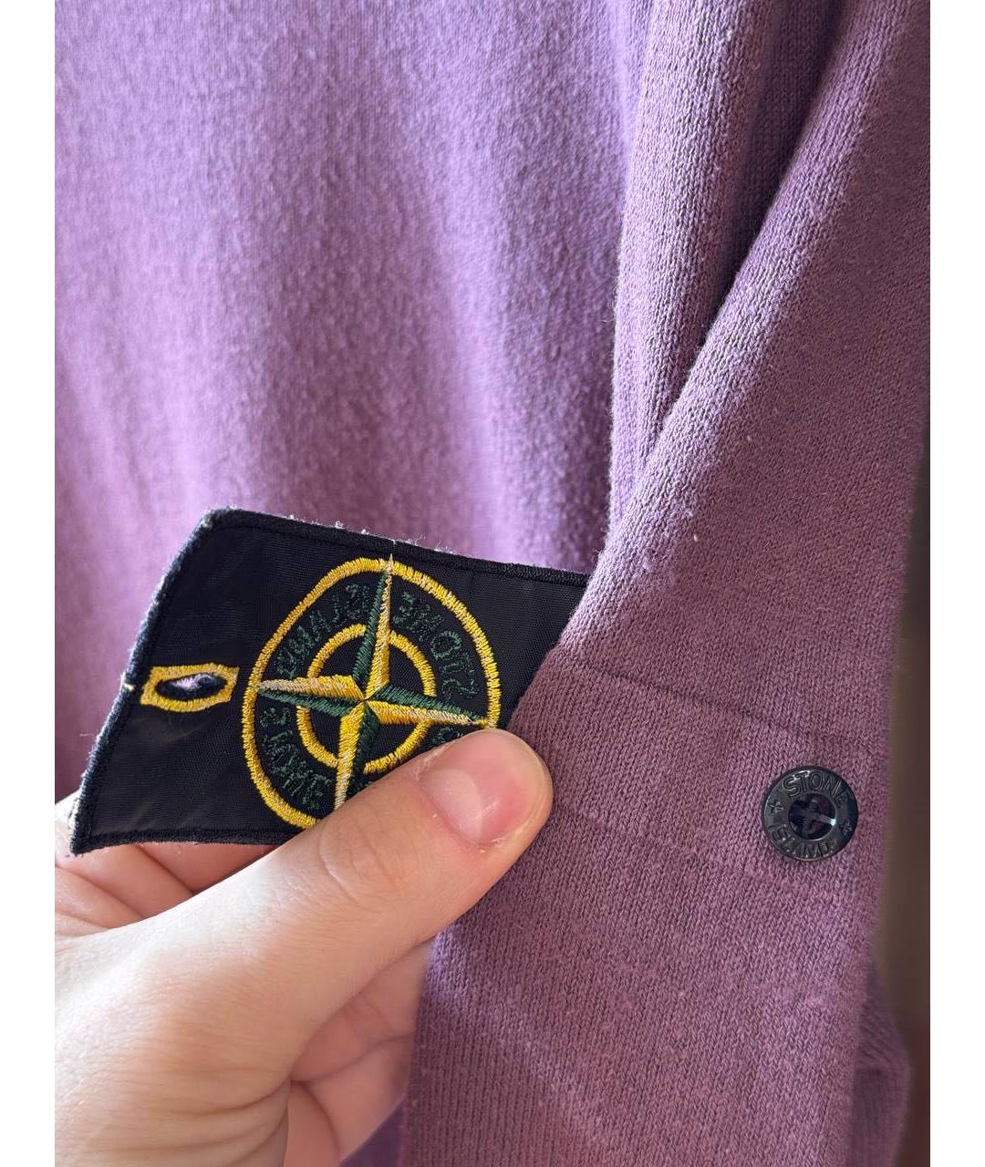 STONE ISLAND Бордовый джемпер / свитер, фото 6