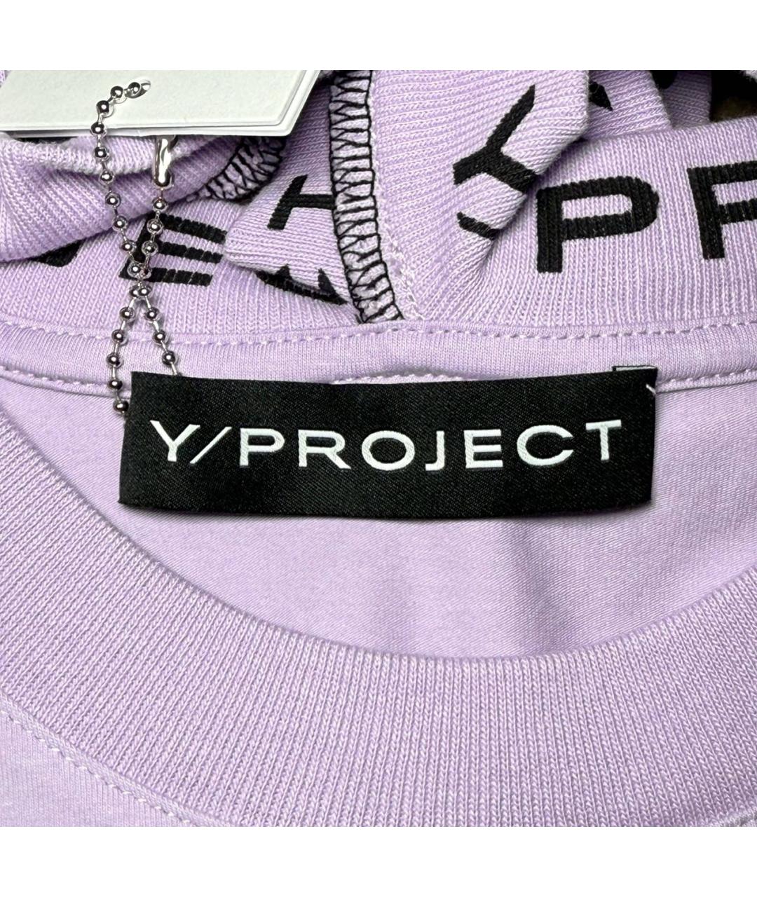 Y/PROJECT Фиолетовая футболка, фото 6