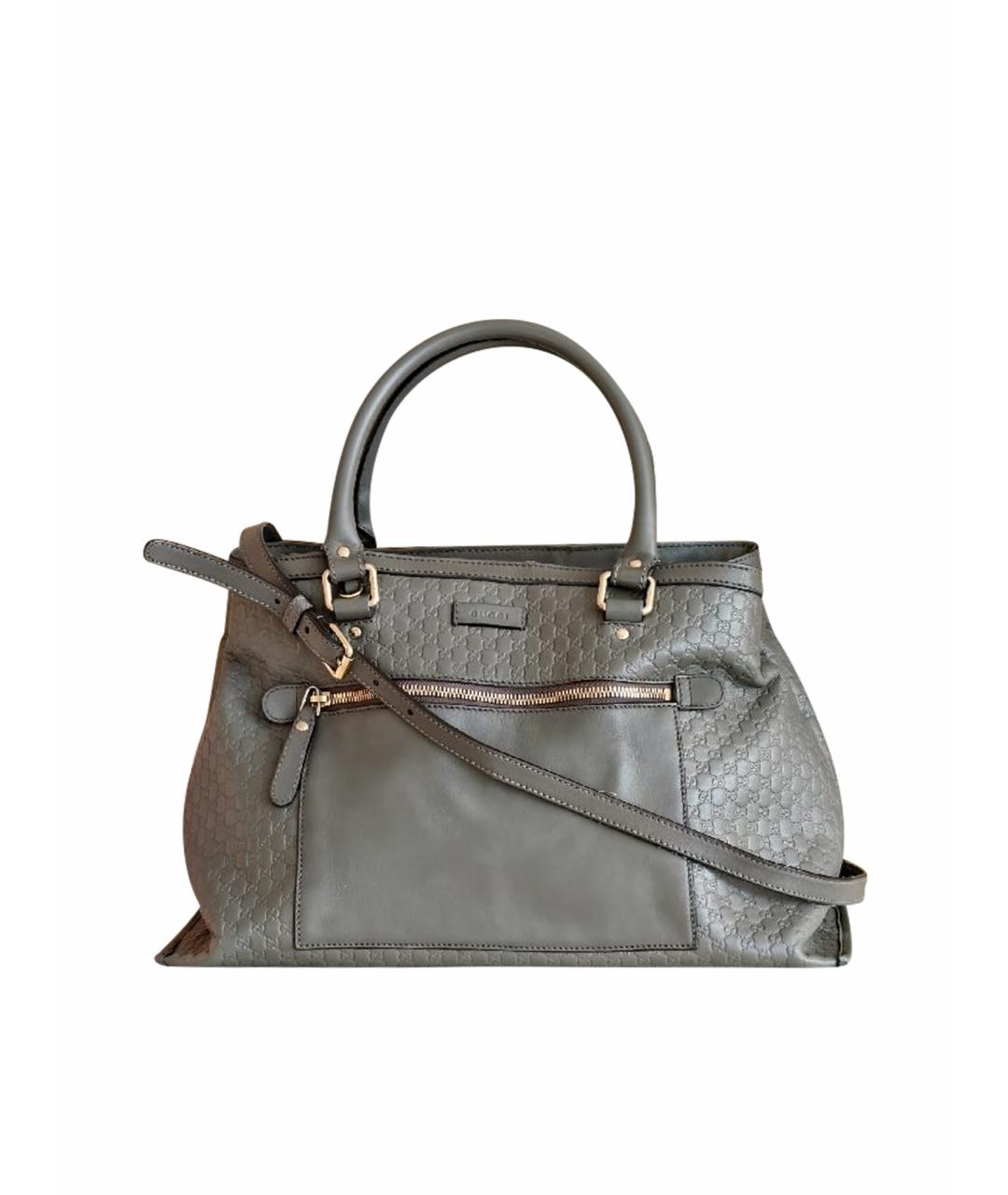 GUCCI Серая сумка тоут, фото 1