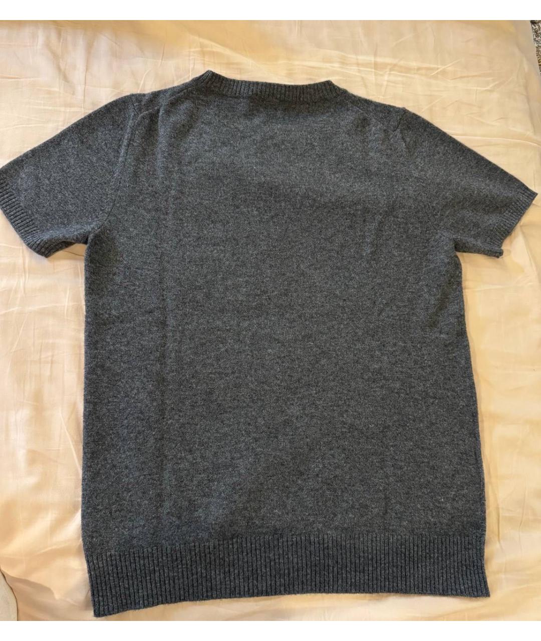 MIU MIU Серый кашемировый джемпер / свитер, фото 2