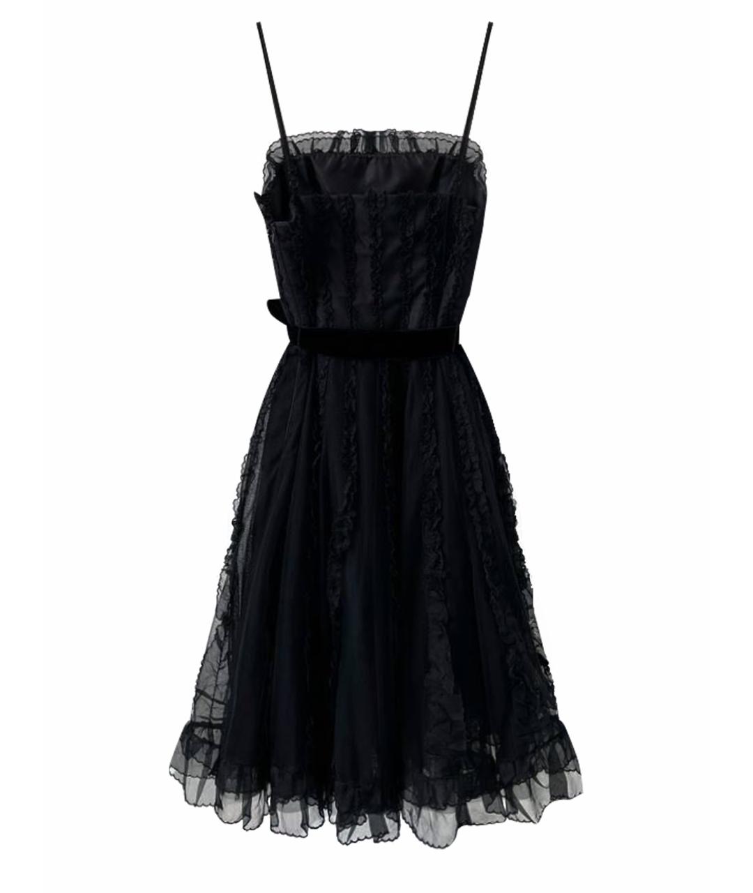RED VALENTINO Черное вечернее платье, фото 1