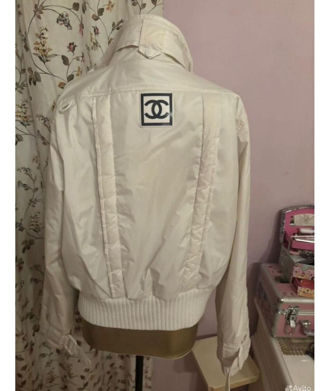 CHANEL Белая куртка, фото 3