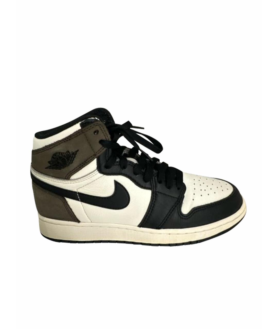 NIKE Мульти кожаные кеды, фото 1