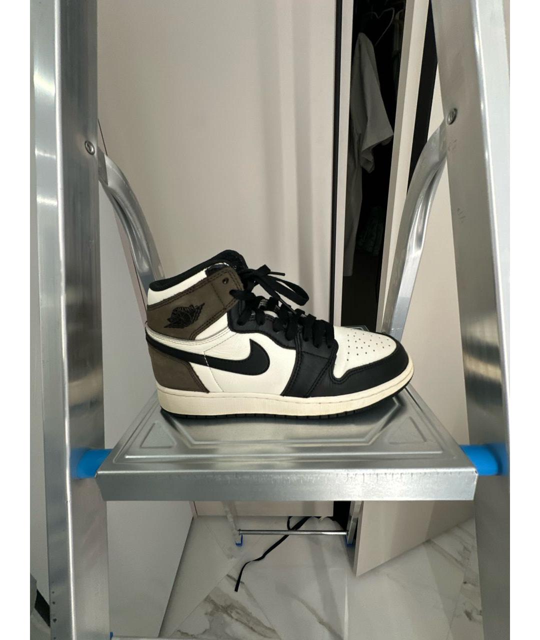 NIKE Мульти кожаные кеды, фото 5