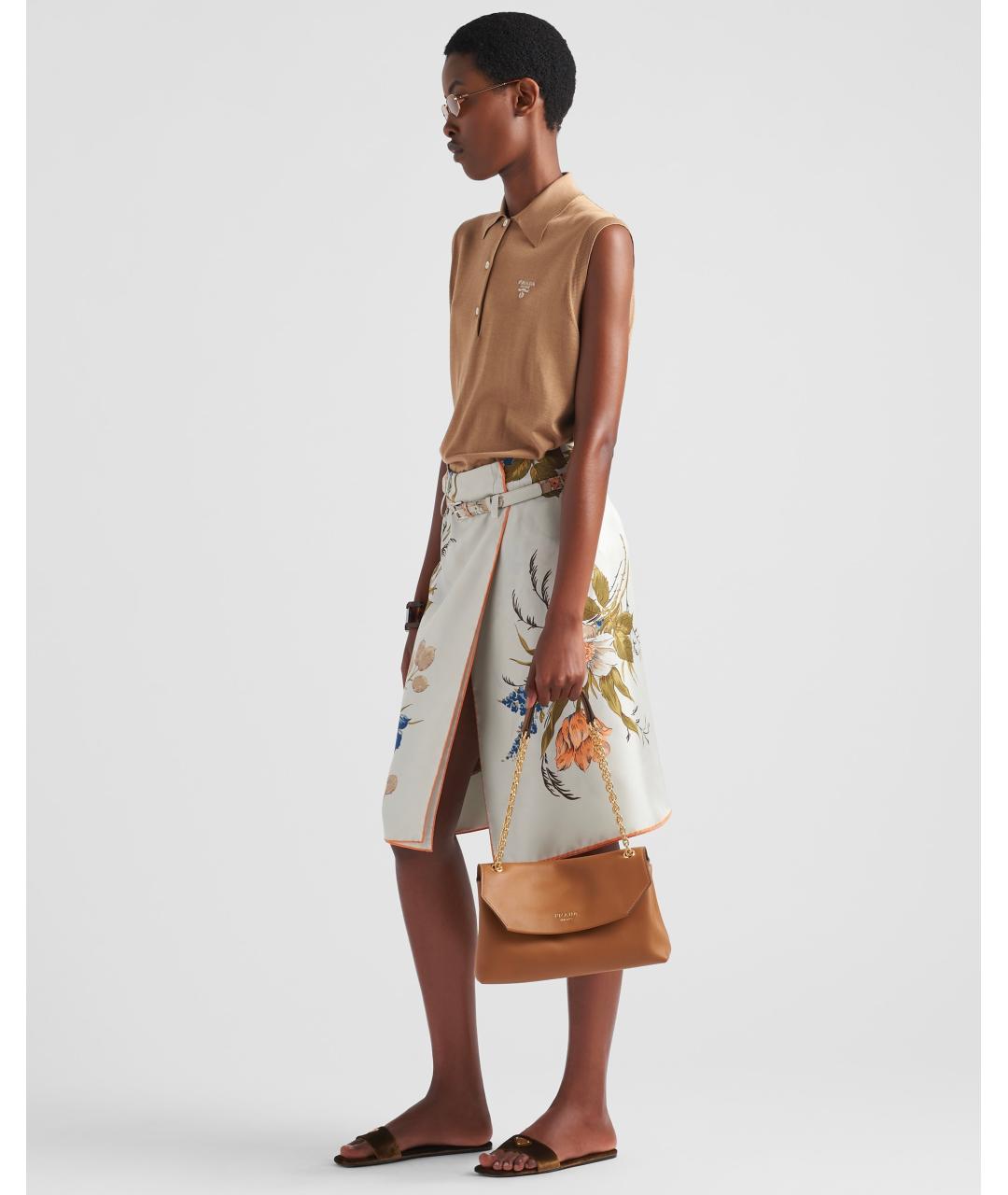 PRADA Бежевая жилетка, фото 3