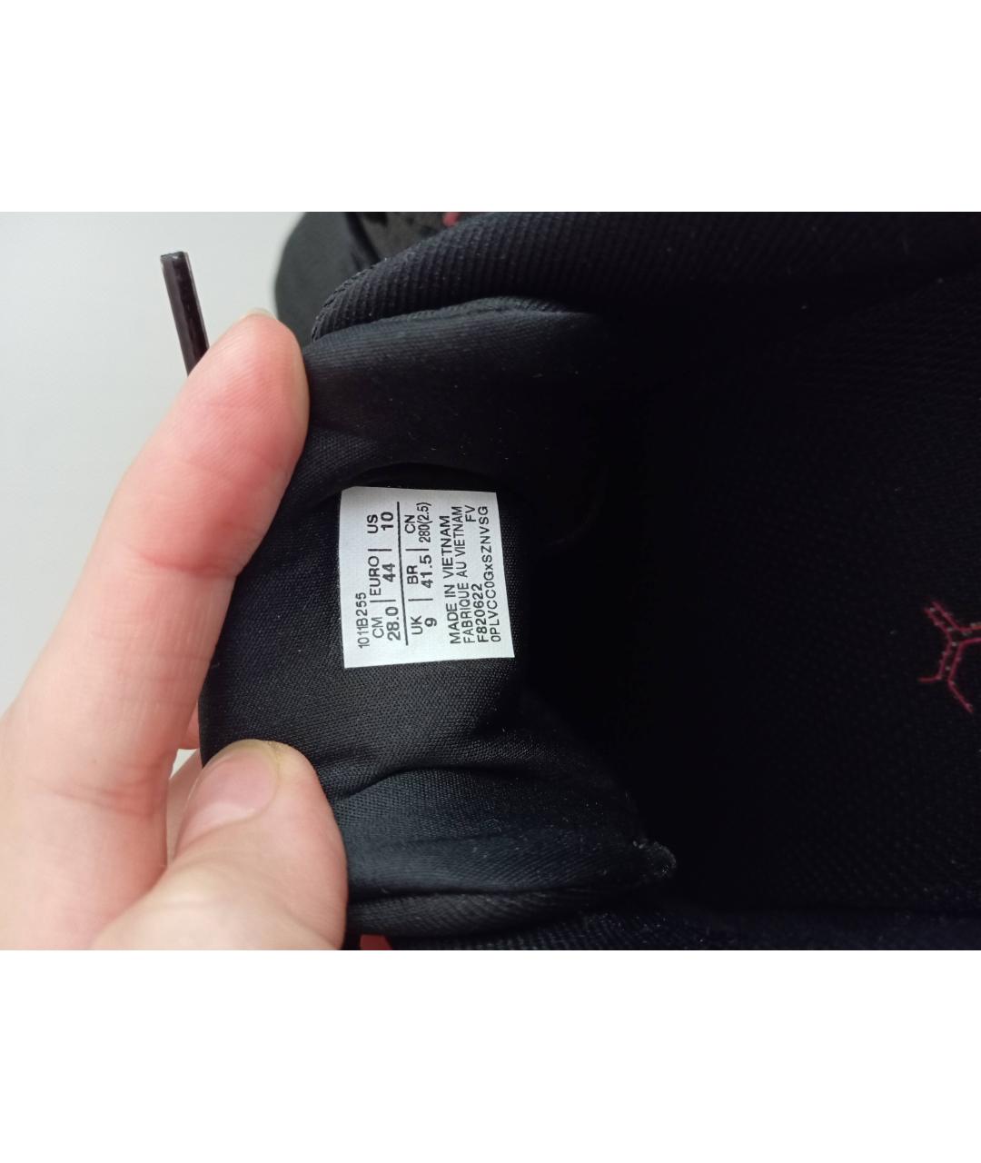 ASICS Антрацитовые текстильные низкие кроссовки / кеды, фото 8