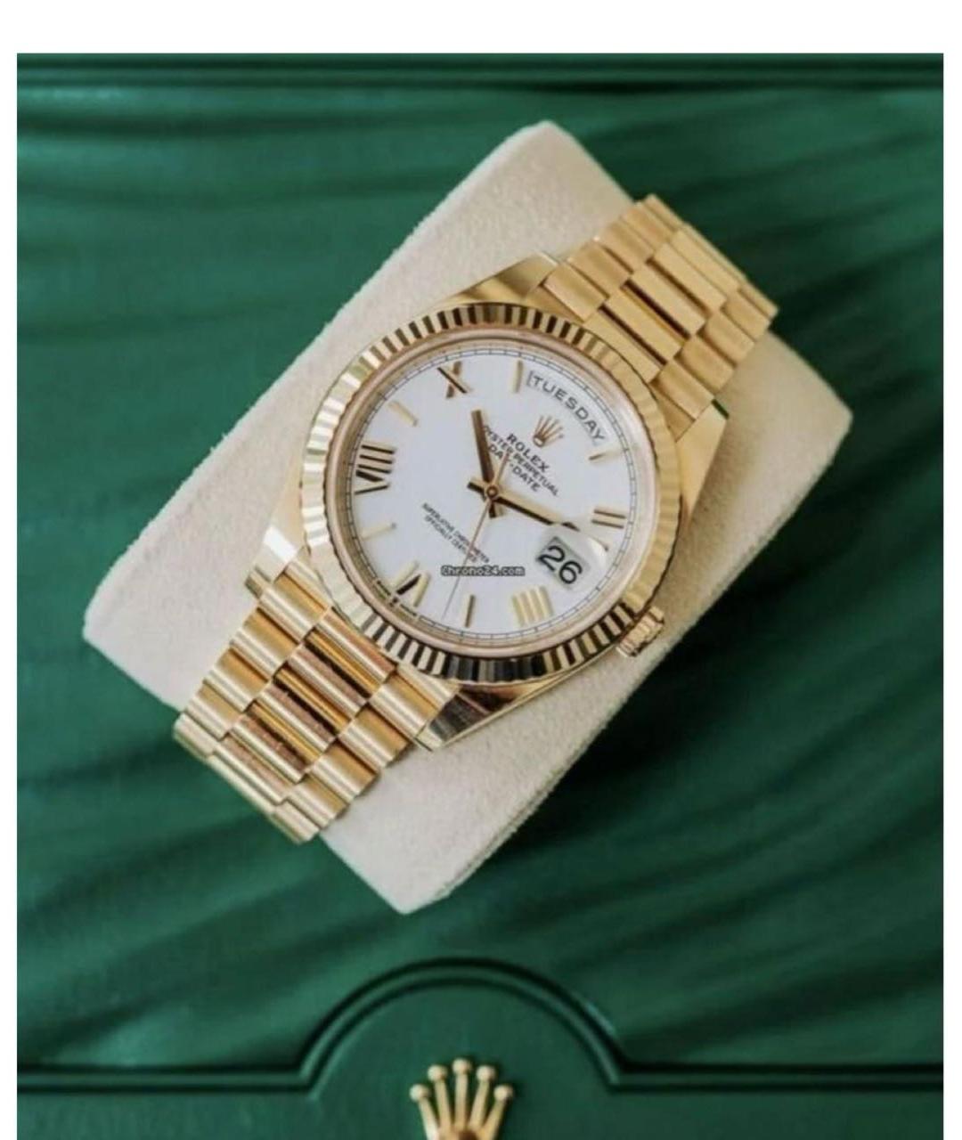 ROLEX Золотые часы из желтого золота, фото 5