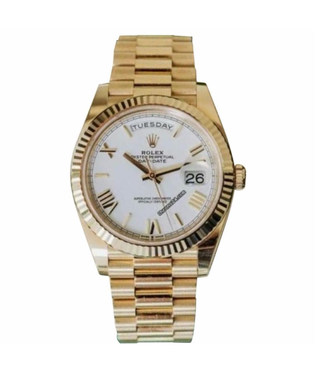 ROLEX Золотые часы из желтого золота, фото 7