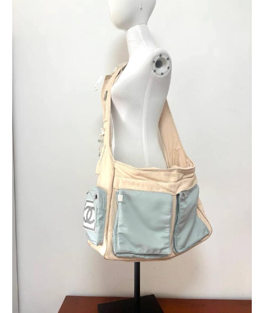 CHANEL Мульти хлопковая дорожная/спортивная сумка, фото 2