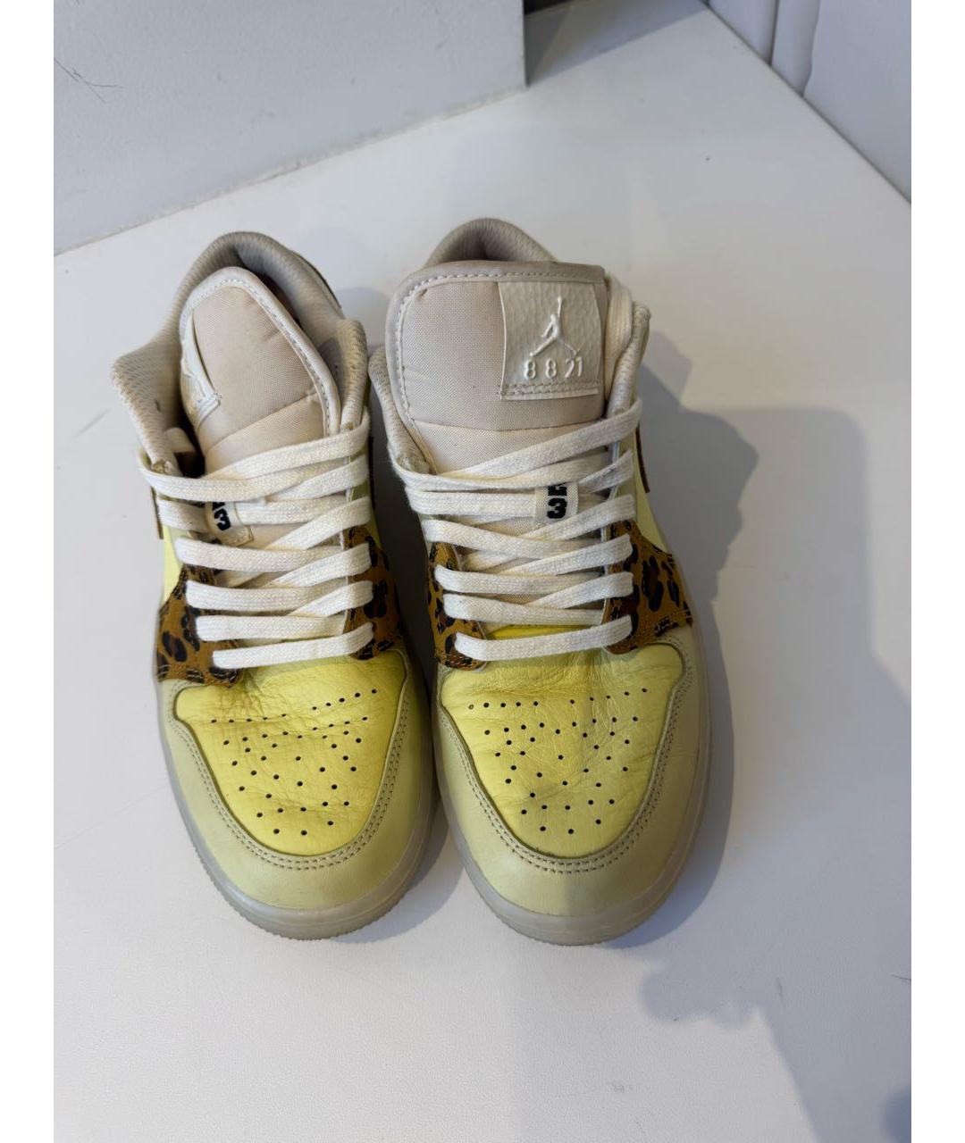 NIKE Белые кожаные кеды, фото 4