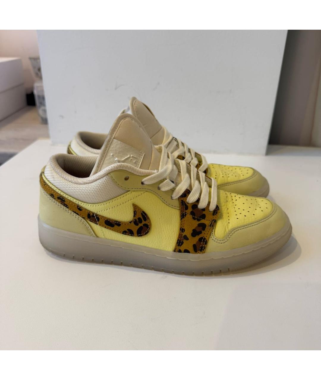 NIKE Белые кожаные кеды, фото 8
