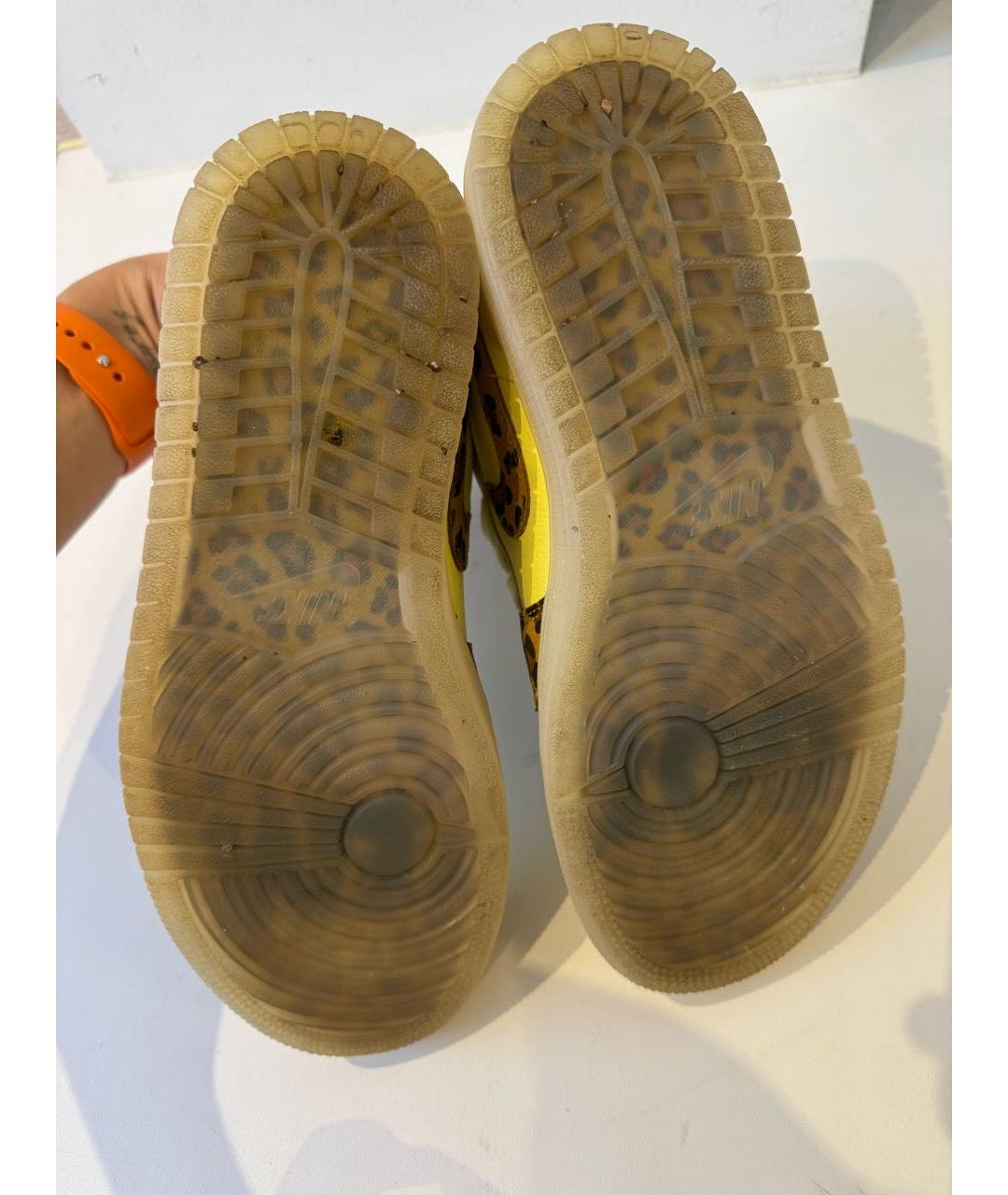 NIKE Белые кожаные кеды, фото 5