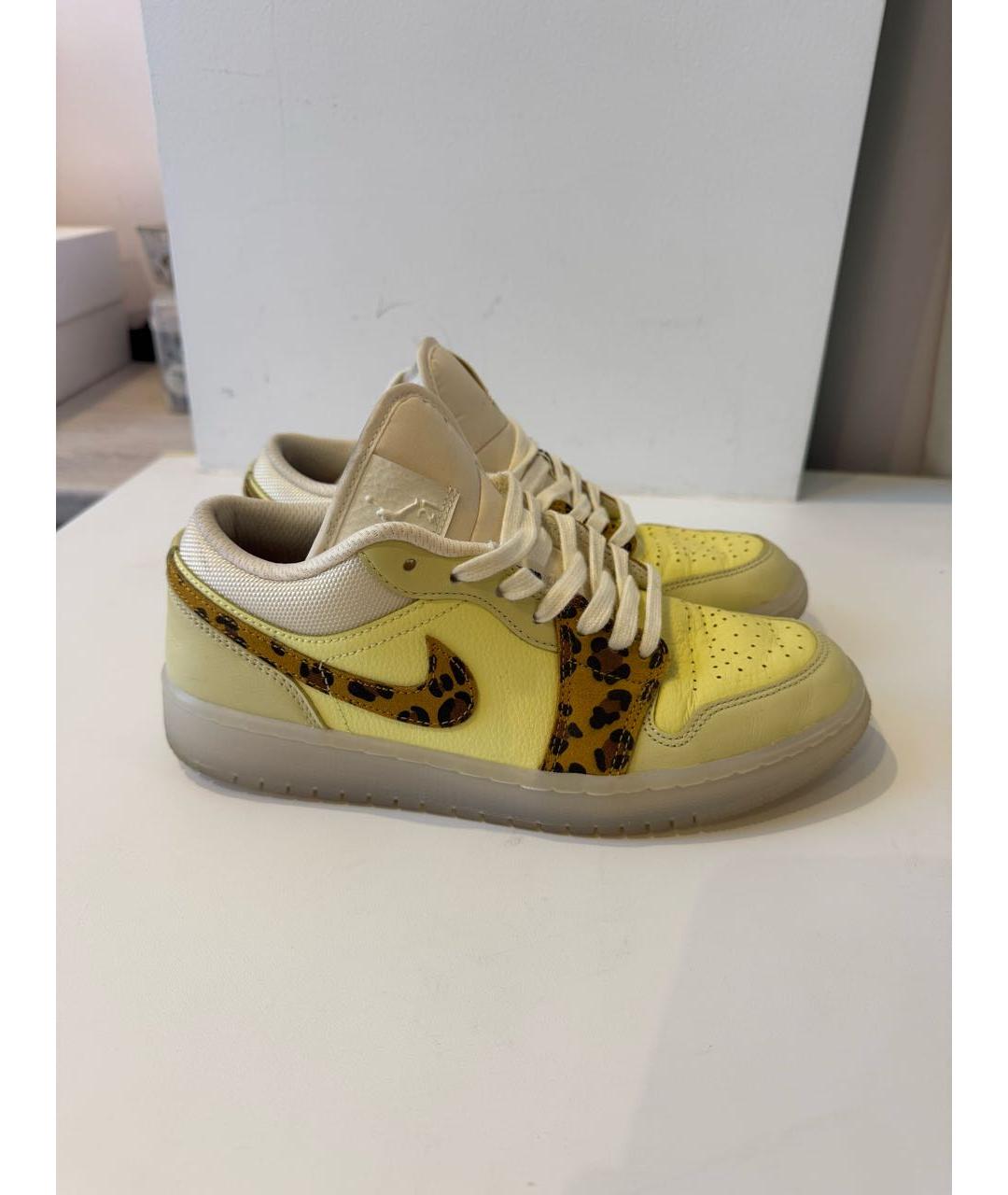 NIKE Белые кожаные кеды, фото 7