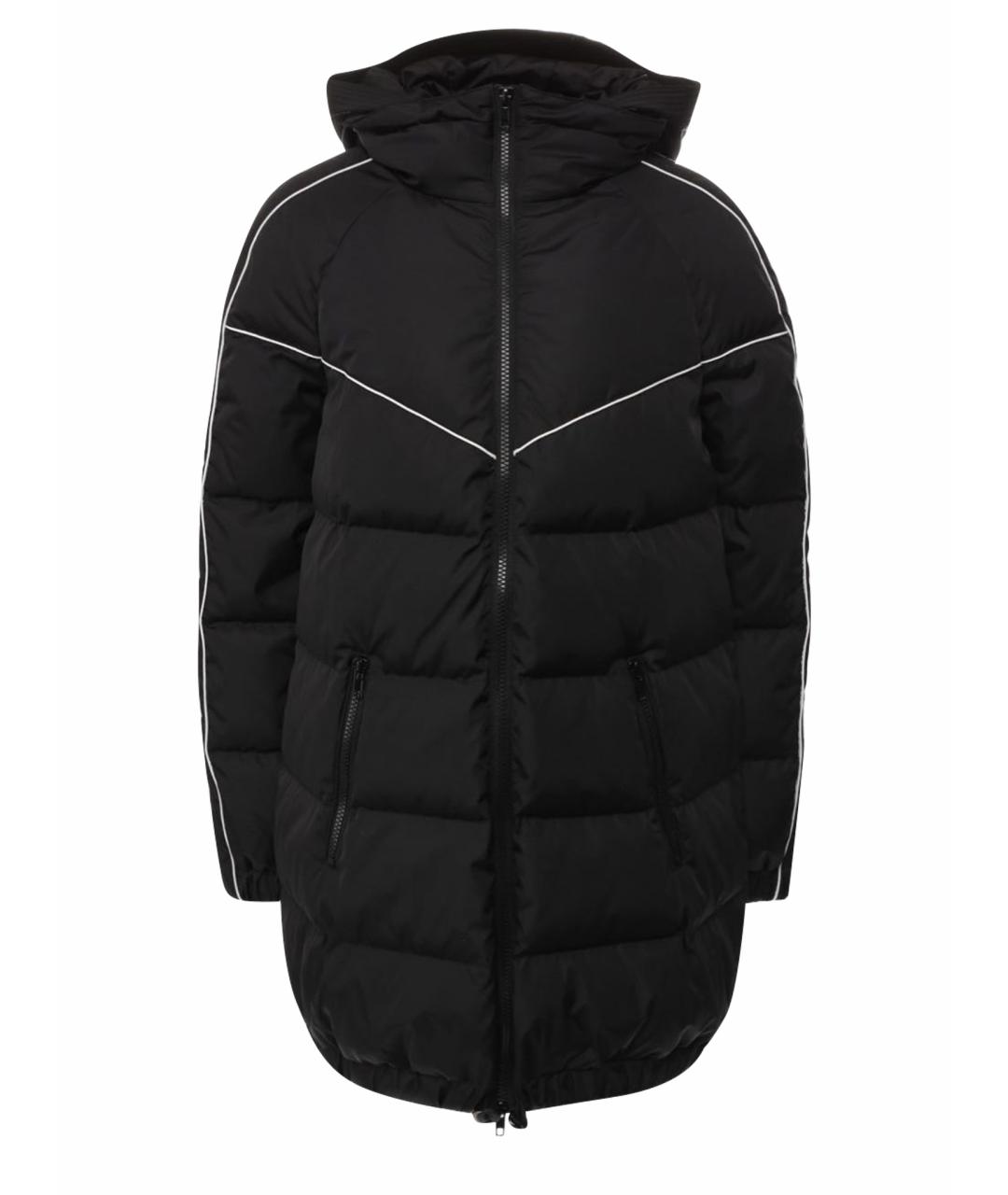 VALENTINO Черный полиэстеровый пуховик, фото 1
