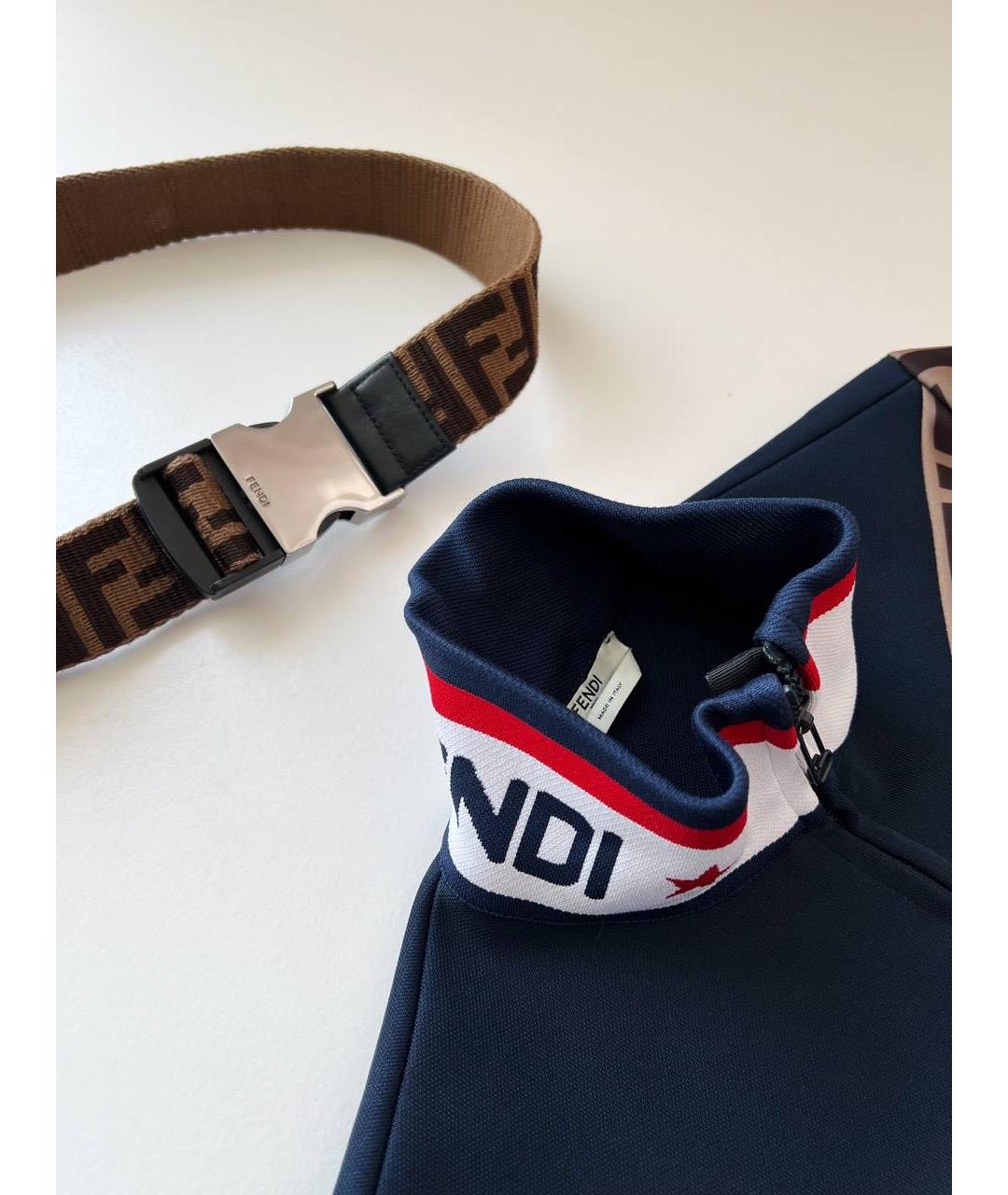 FENDI Темно-синий комбинезон, фото 4