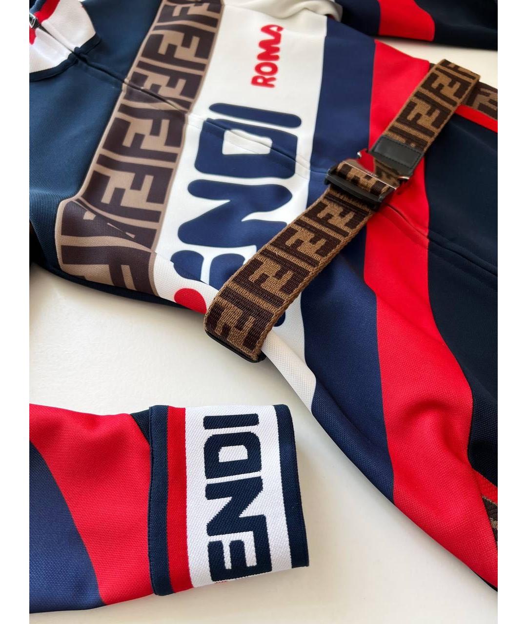 FENDI Темно-синий комбинезон, фото 6