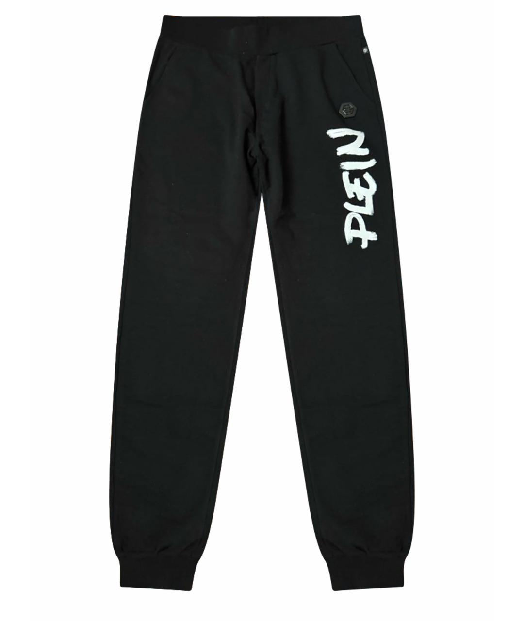 PHILIPP PLEIN Черный хлопковый спортивный костюм, фото 1