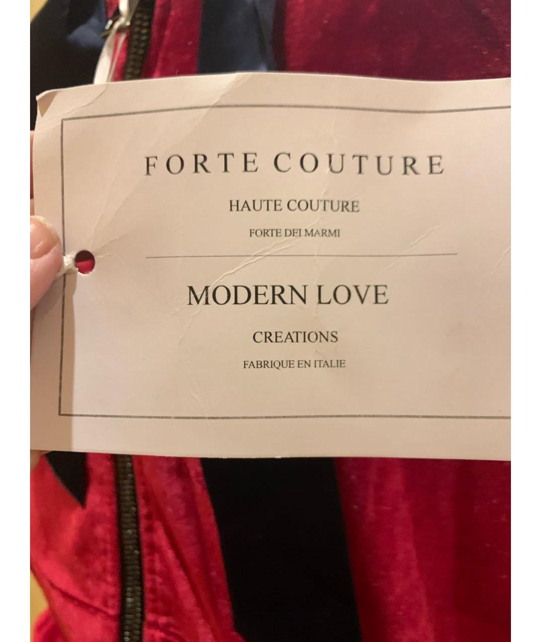 FORTE COUTURE Красная спортивная куртка, фото 5