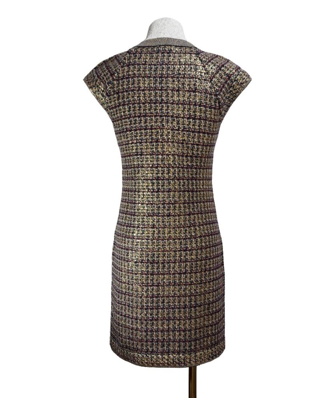 CHANEL Коричневое кашемировое платье, фото 2