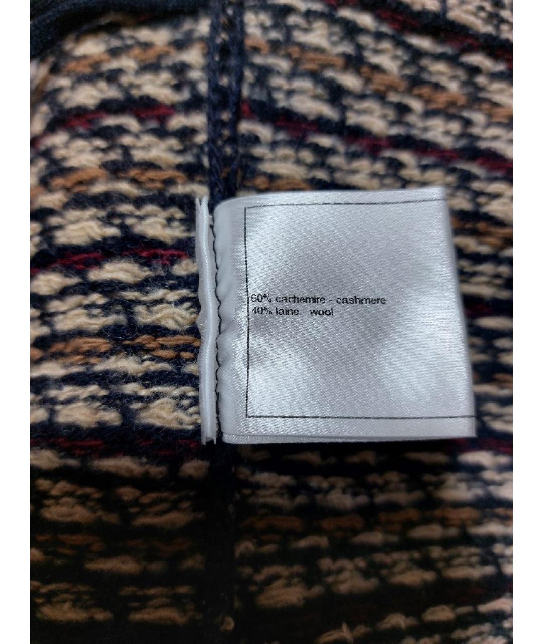 CHANEL Коричневое кашемировое платье, фото 7