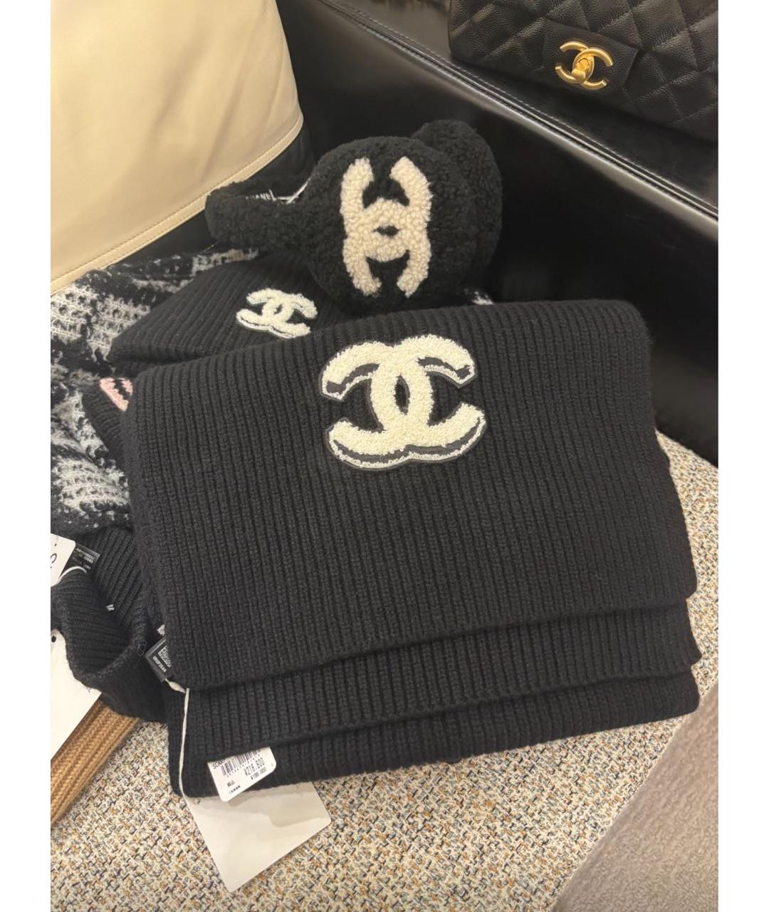 CHANEL Черные наушники, фото 3