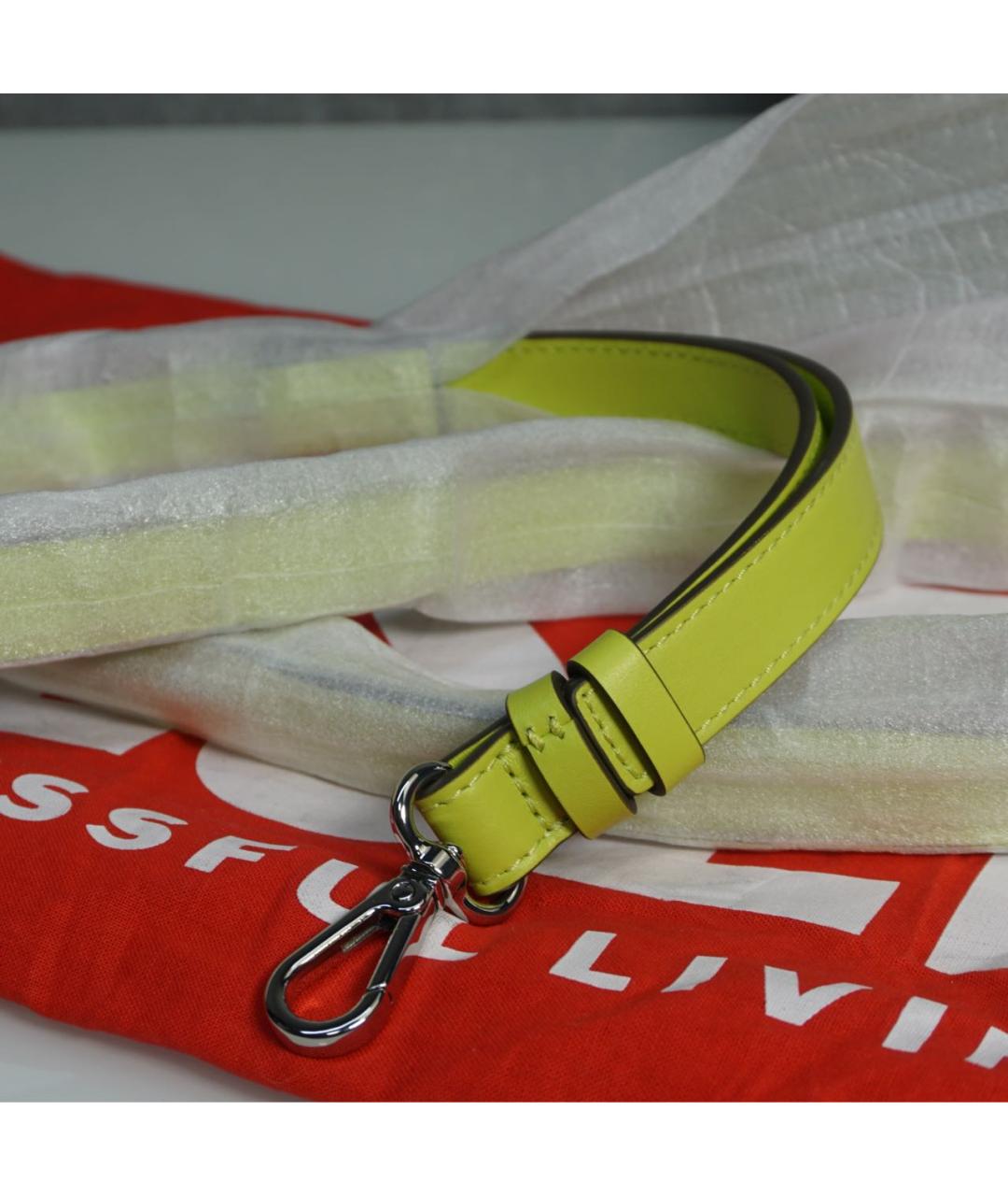 DIESEL Зеленая кожаная сумка через плечо, фото 7