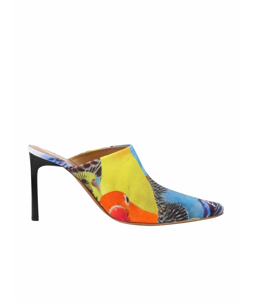 LOEWE Мульти текстильные мюли, фото 1