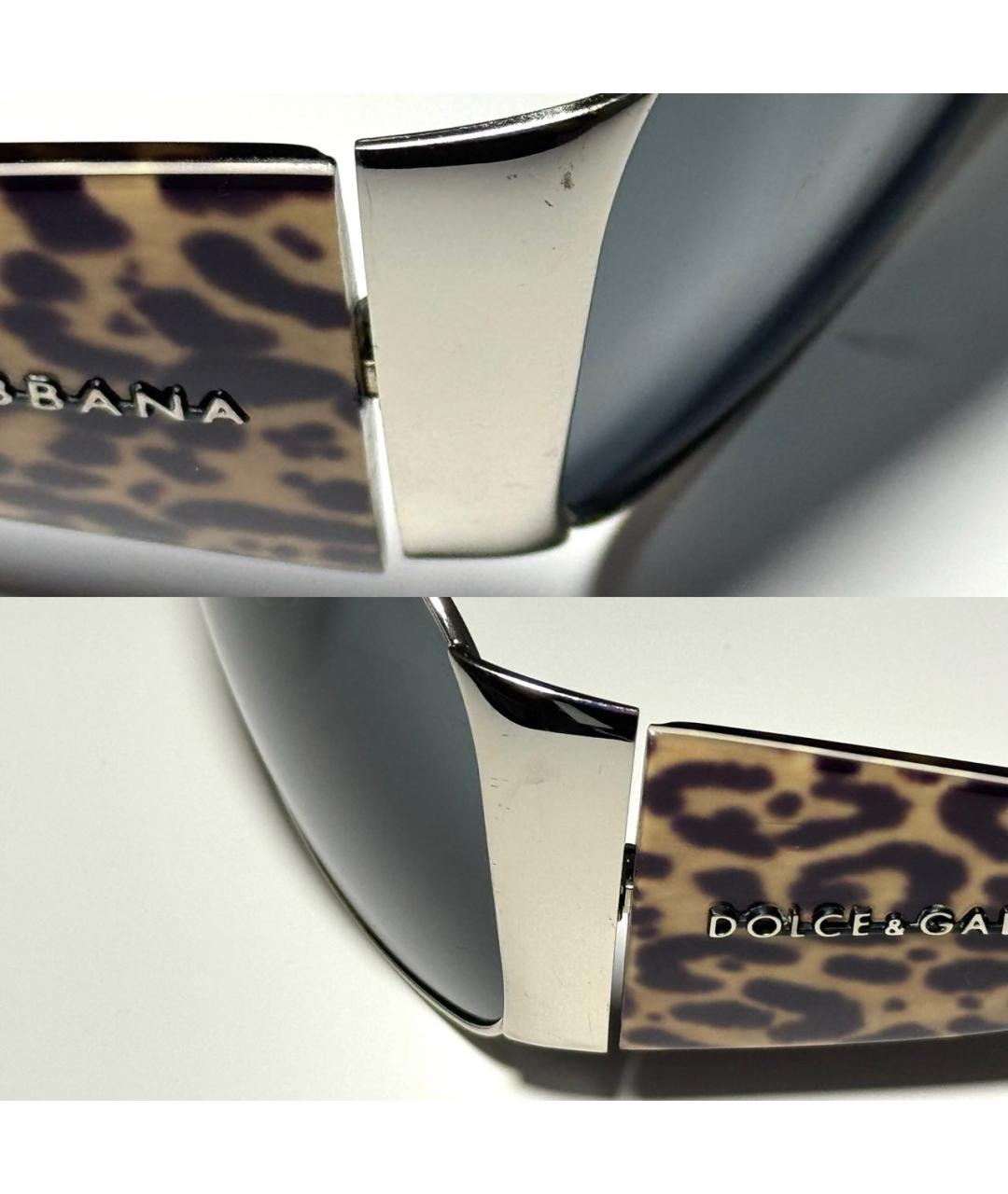 DOLCE&GABBANA Мульти пластиковые солнцезащитные очки, фото 4
