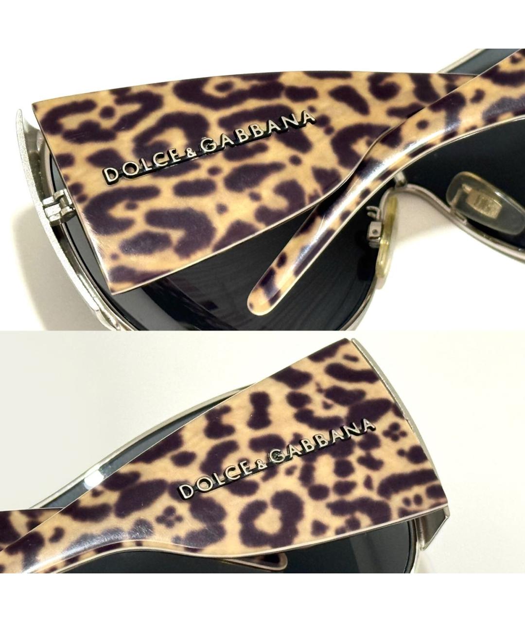 DOLCE&GABBANA Мульти пластиковые солнцезащитные очки, фото 3