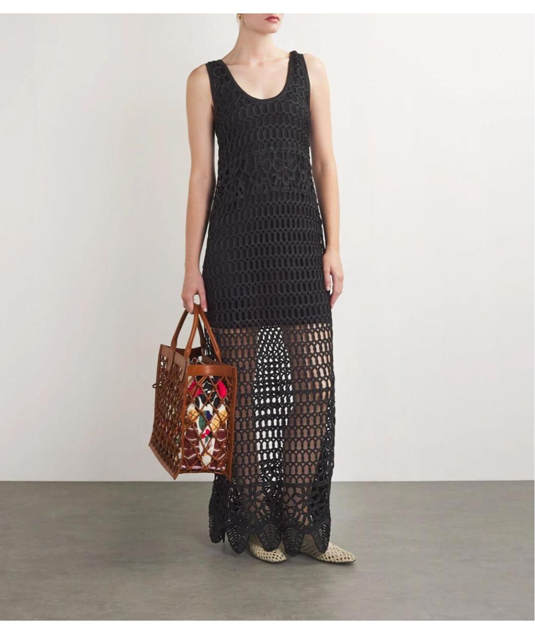 SANDRO Черное повседневное платье, фото 8